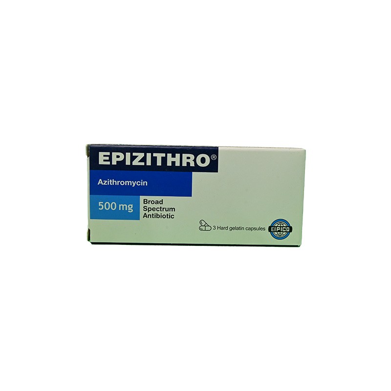 EPIZITHRO 500 MG 3 CAPSULES