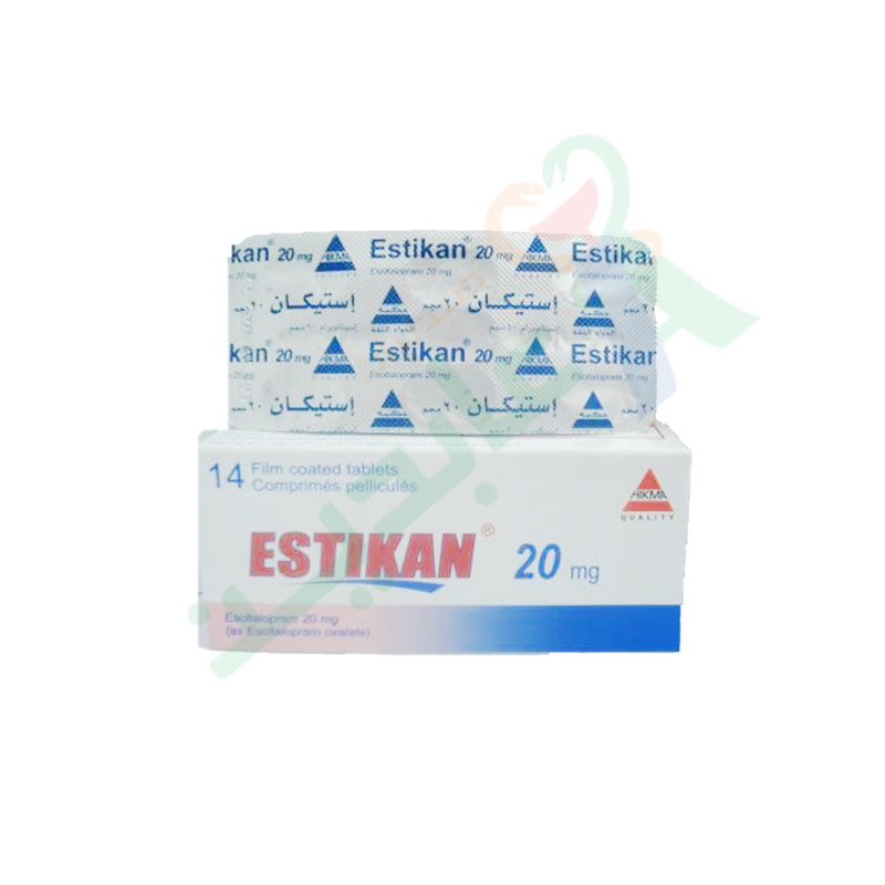 ESTIKAN 20 MG 14 TABLET