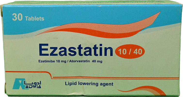 EZASTATIN 10/40 MG 30 TABLET