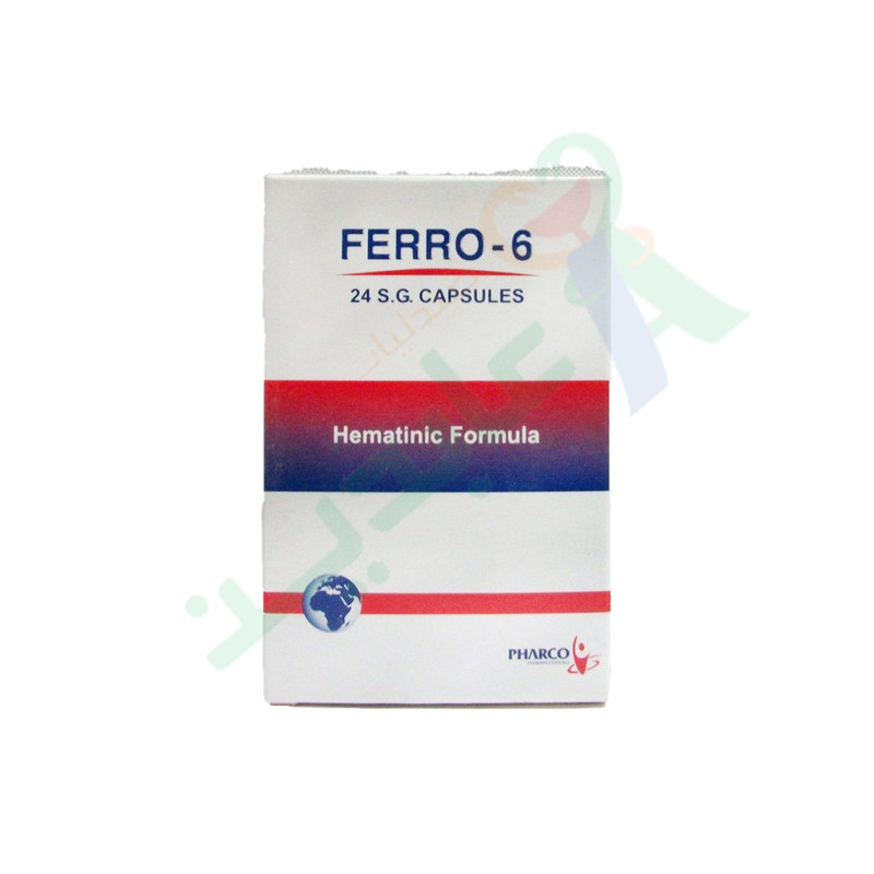FERRO-6 24 CAPSULES--