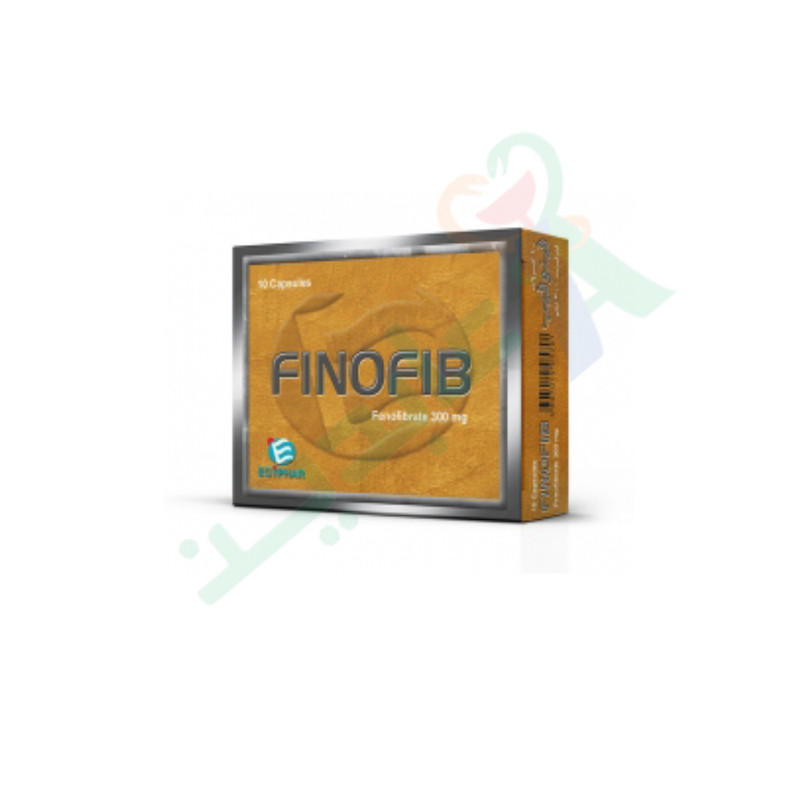 FINOFIB 300 MG 10 CAPSULES