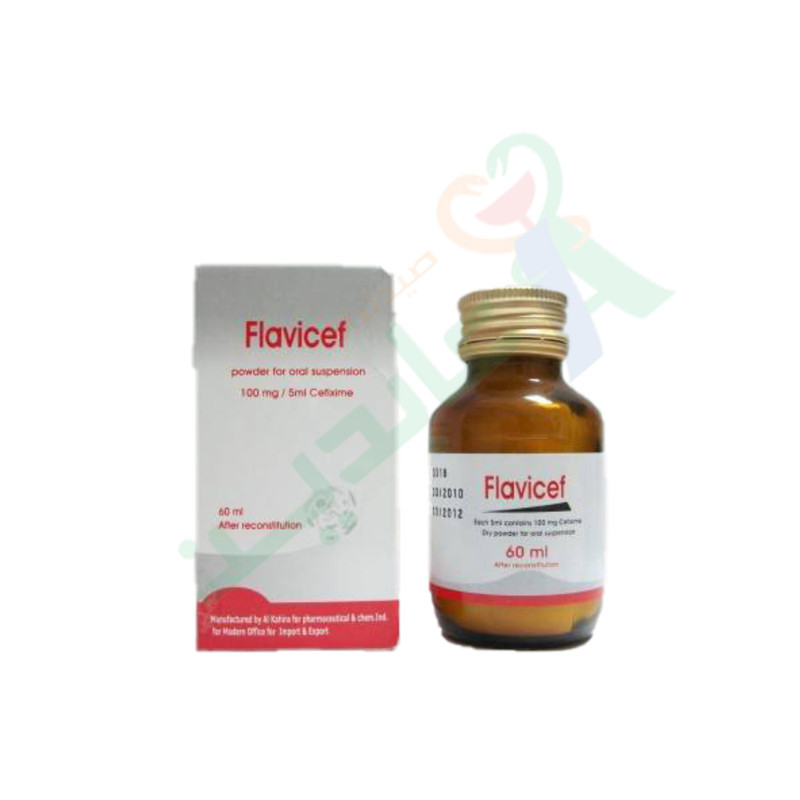 FLAVICEF 100 MG / 5 ML 60 ML