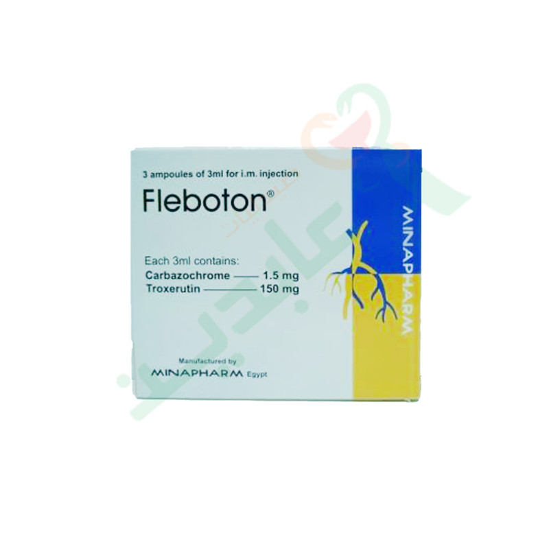 FLEBOTON 3 AMPULES--