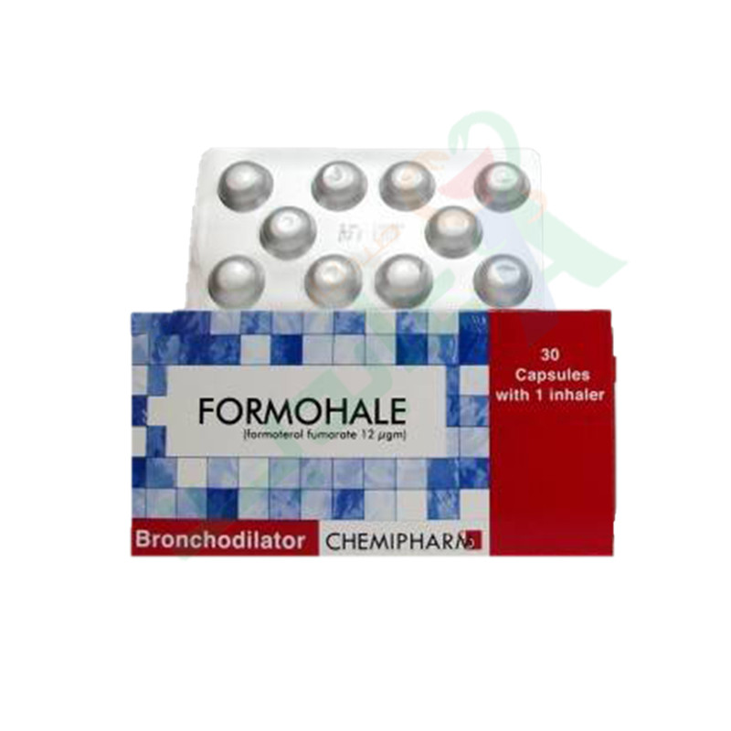 FORMOHALE 12 MCG 30 INH CAPSULES