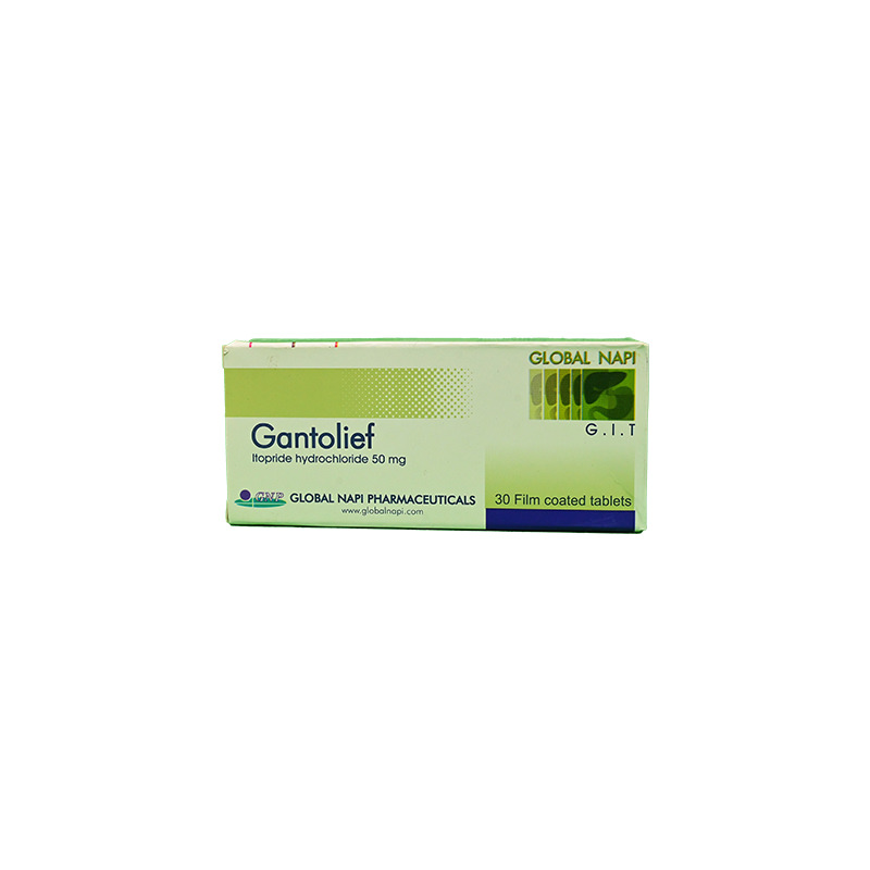 GANTOLIEF 50 MG 30 TABLET