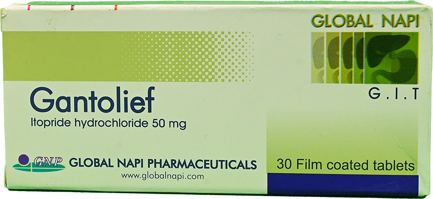 GANTOLIEF 50 MG 30 TABLET