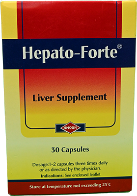 HEPATO FORTE 30 CAPSULES