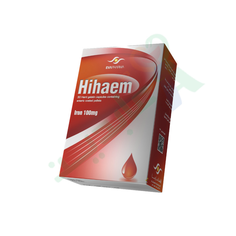 HIHAEM 100 MG 30 CAPSULES