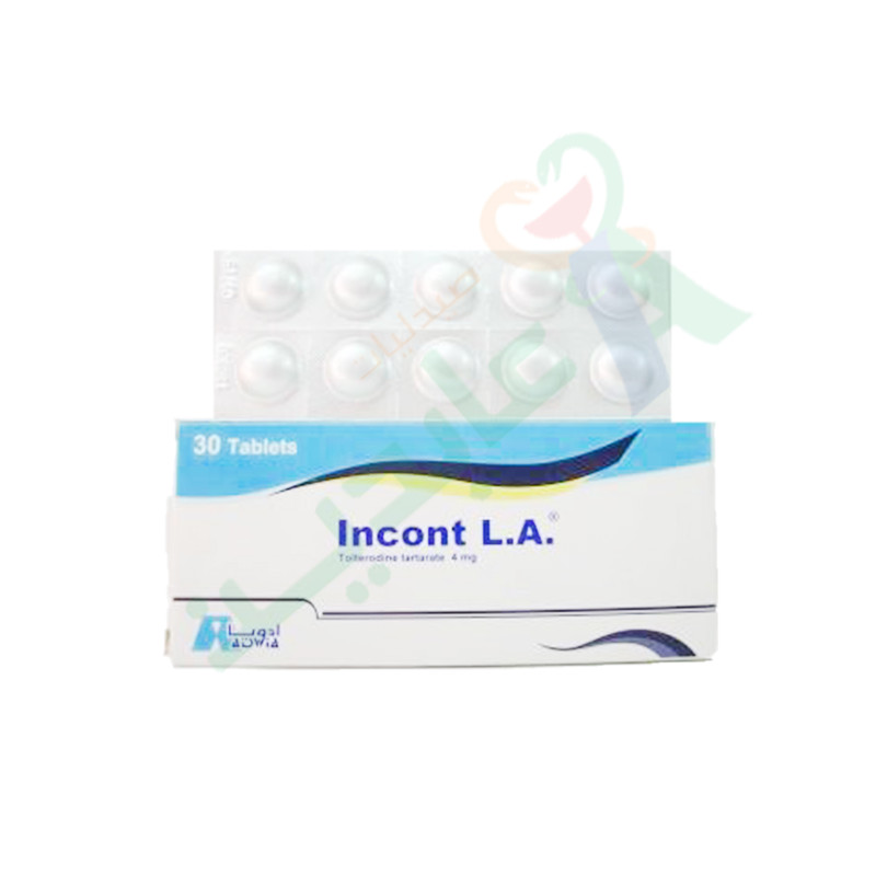 INCONT L.A 4 MG 30 TABLET