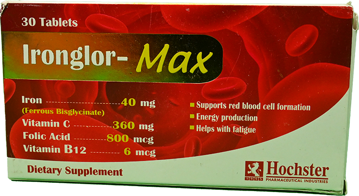 IRONGLOR-MAX 30TABLETS