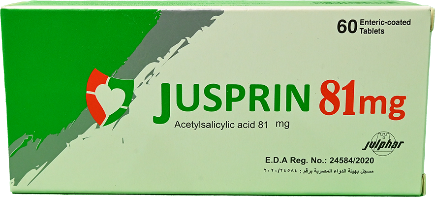 JUSPRIN 81 MG 60 TABLET