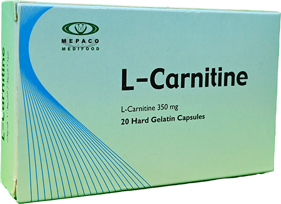 L- CARNITINE 350 MG 20 CAPSULES