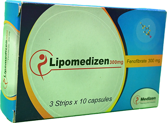 LIPOMEDIZEN 300 MG 30 CAPSULES