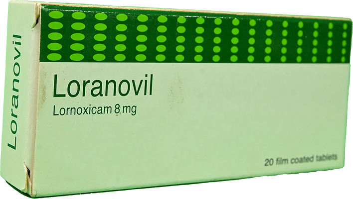 LORANOVIL 8 MG 20 TABLET