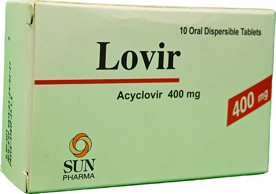 LOVIR 400 MG 10 TABLET