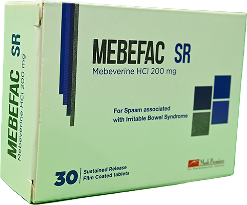 MEBEFAC 200 MG 30 TABLET