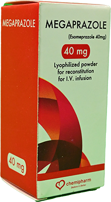 MEGARPAZOLE 40MG I.V VIAL