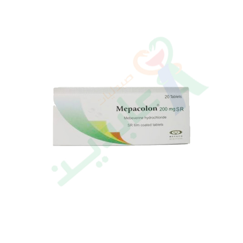 MEPACOLON 200 MG SR 20 TABLET