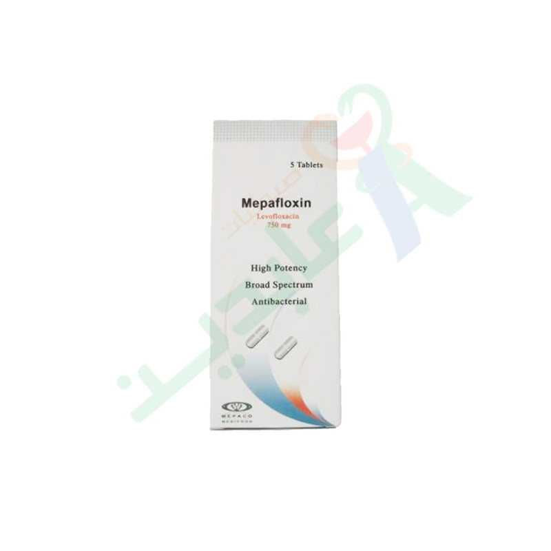 MEPAFLOXIN 750 MG 5 TABLET