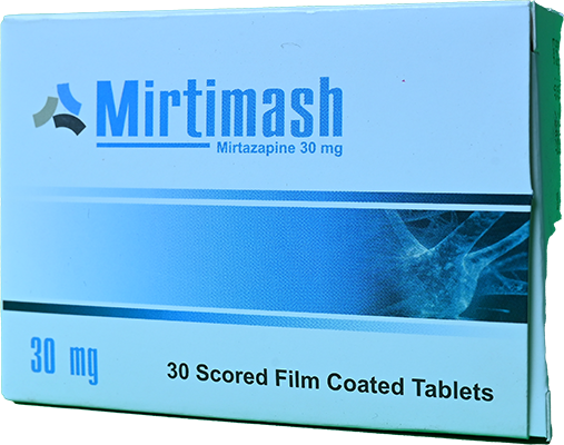 MIRTIMASH 30 MG 30 TABLET