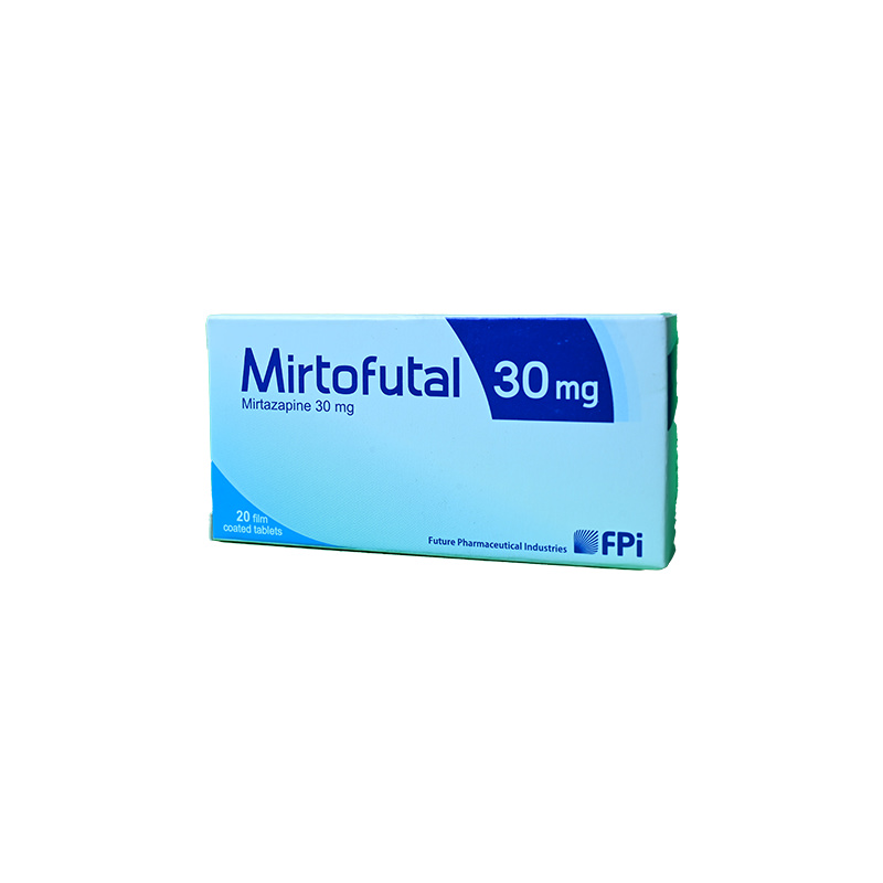 MIRTOFUTAL 30 MG 20 TABLET