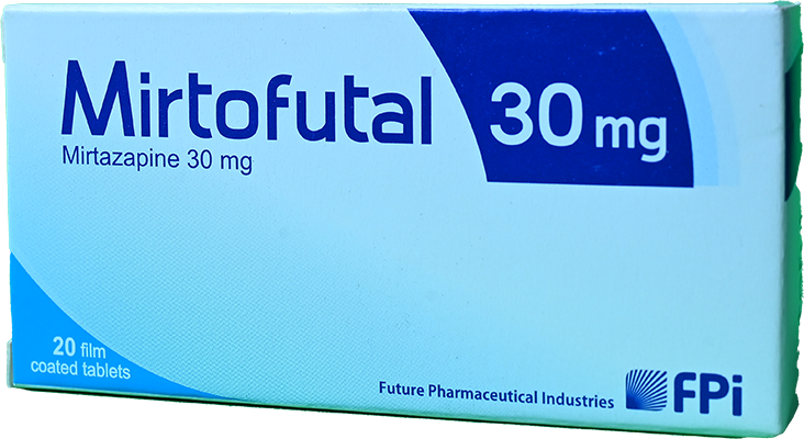 MIRTOFUTAL 30 MG 20 TABLET