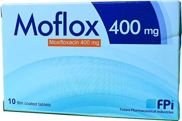 MOFLOX 400 MG 10 TABLET