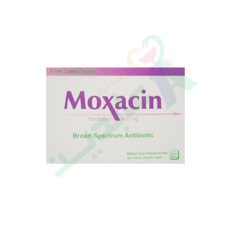 MOXACIN 400 MG 5 TABLET