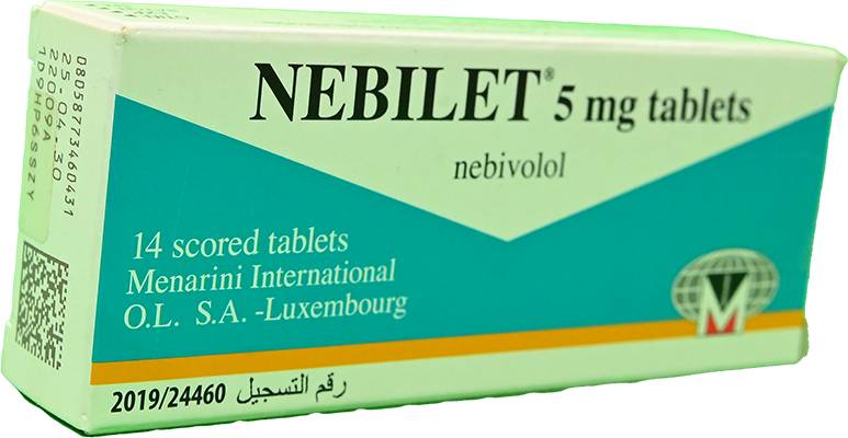 NEBILET 5 MG 14 TABLET