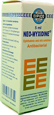 NEO-MYXIDIN EYE / EAR  DROPS 5 ML