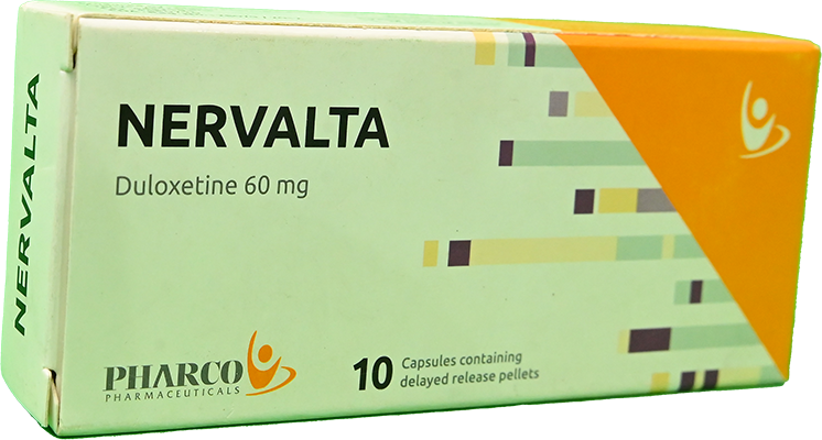 NERVALTA 60 MG 10 CAPSULES