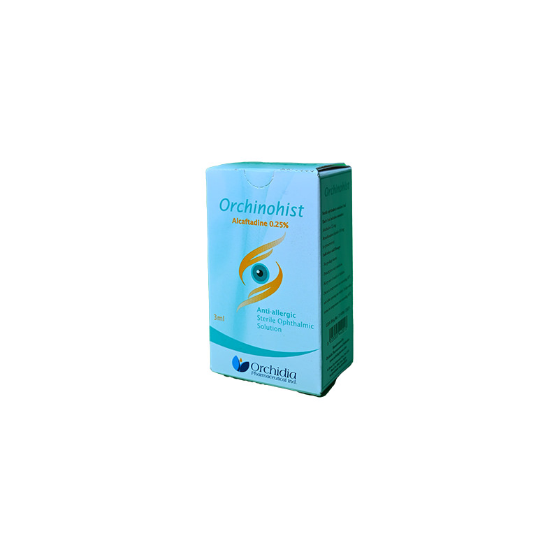 ORCHINOHIST 0.25% EYE DROP 3 ML