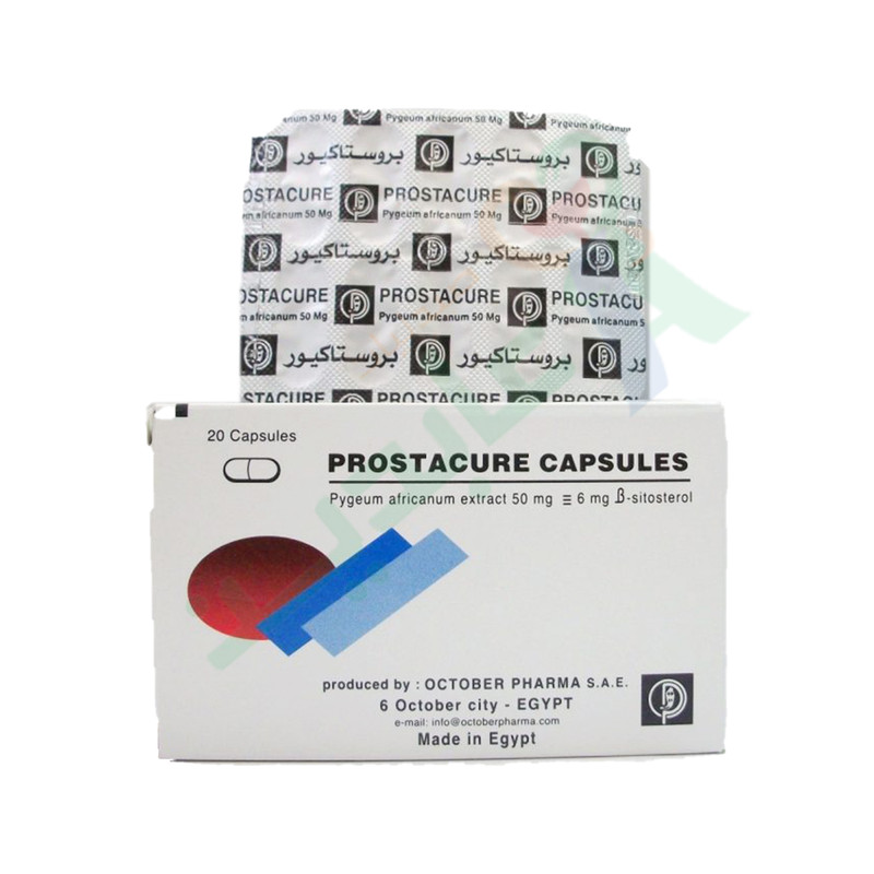 PROSTACURE 50 MG 20 CAPSULES