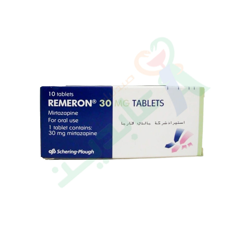 REMERON 30 MG 10 TABLET--