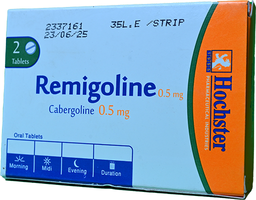 REMIGOLINE .5MG 2 TABLET