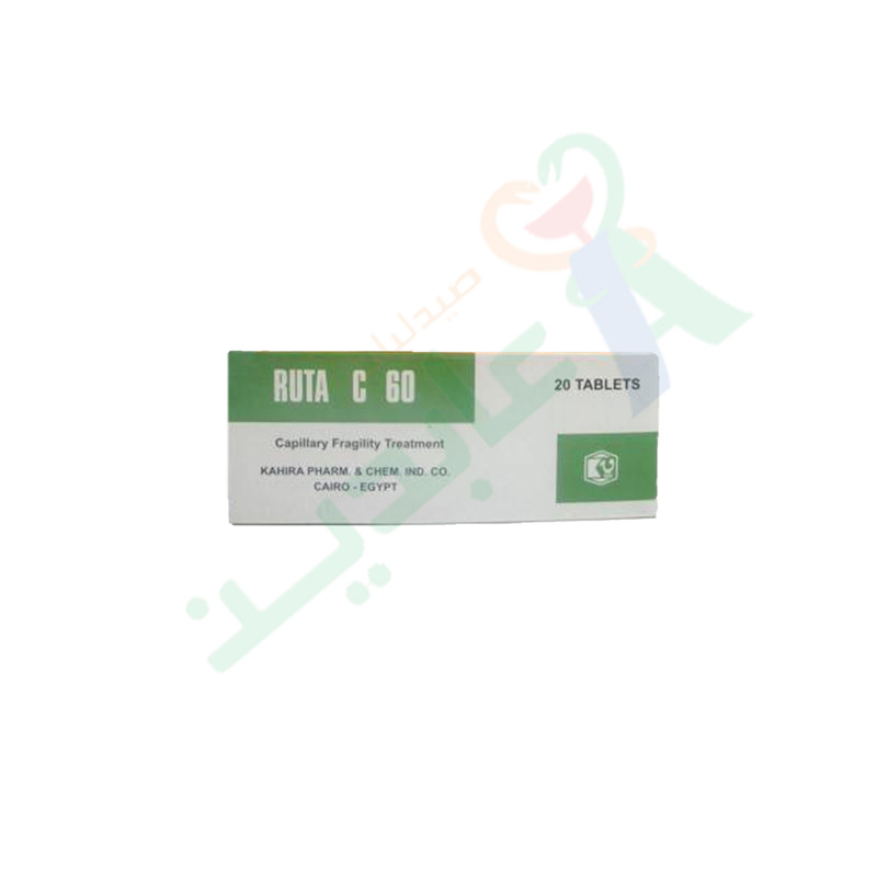 RUTA C 60 MG 20 TABLET--