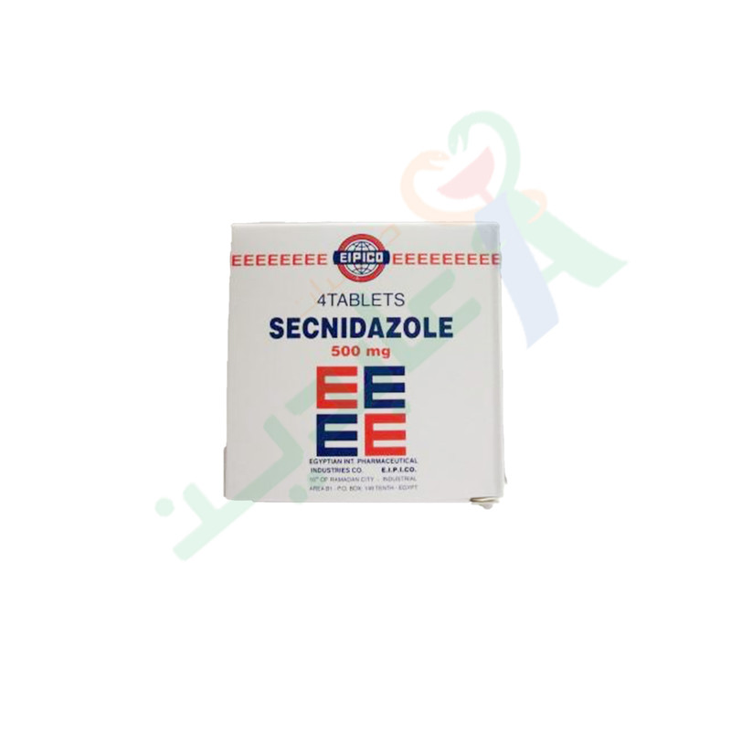 SECNIDAZOLE 500 MG 4 TABLET--