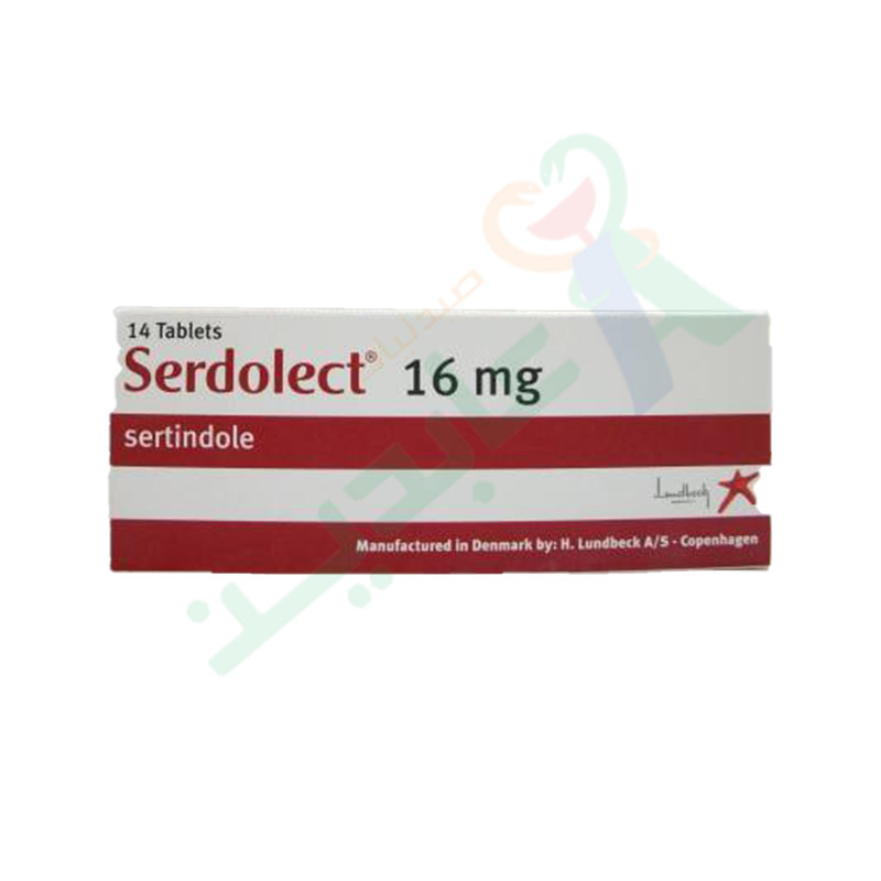SERDOLECT  16 mg 14 TABLET