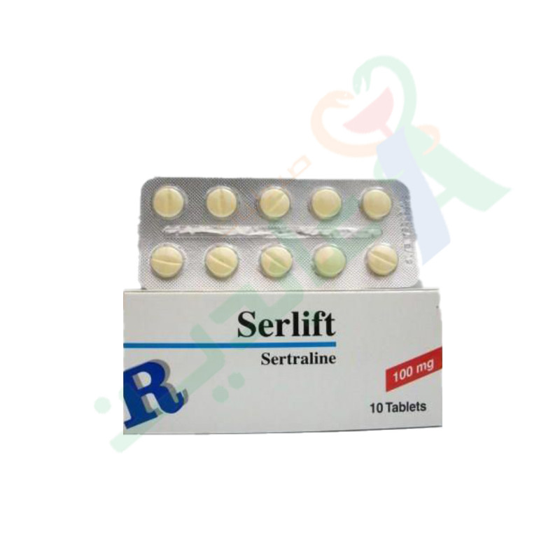 SERLIFT 100 MG 10 TABLET--