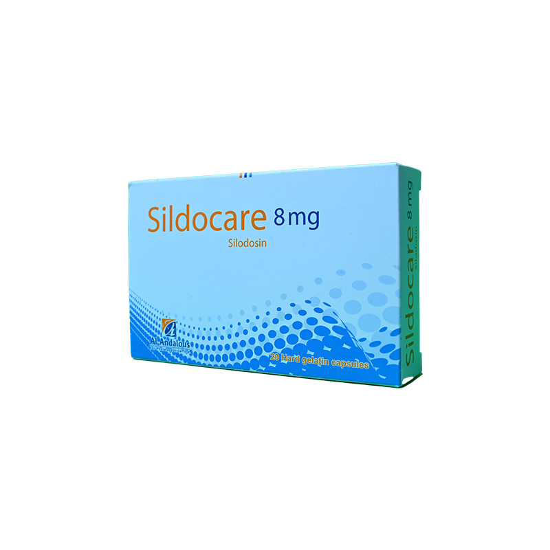 SILDOCARE 8 MG 20 CAPSULES
