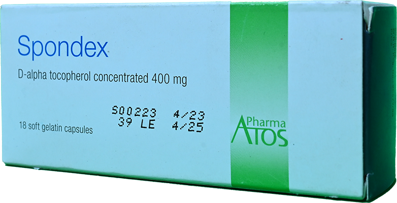 SPONDEX 18 CAPSULES