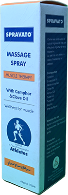 SPRAVATO MASSAGE SPRAY 120 ML