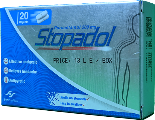 STOPADOL 500MG 20 TABLET