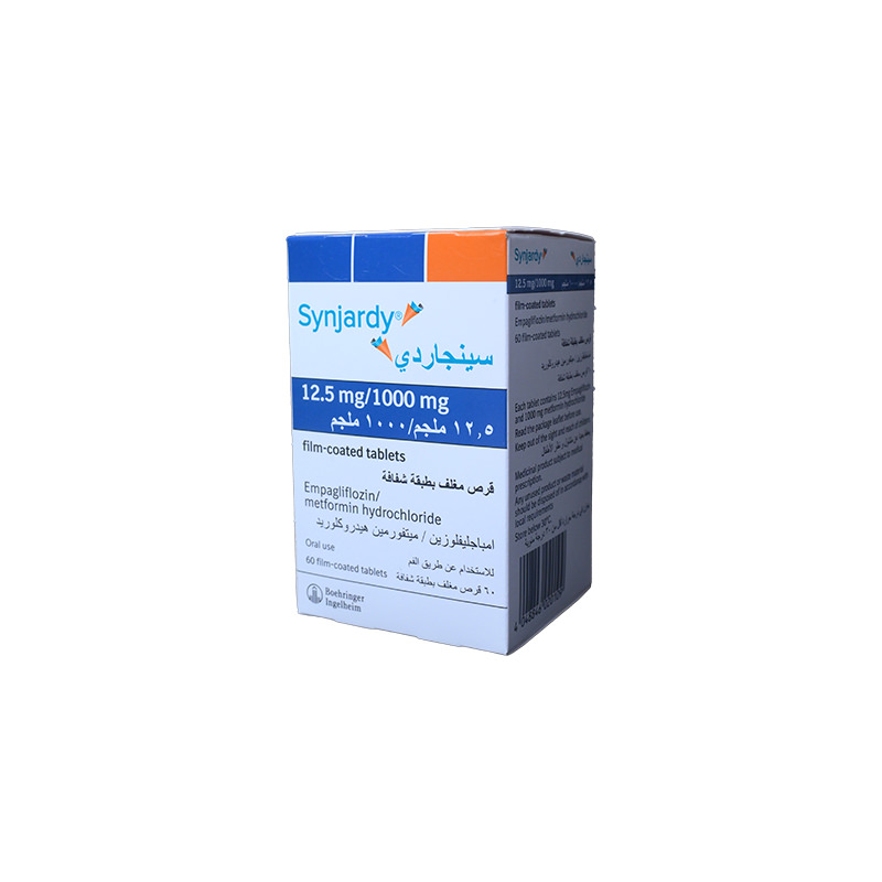 SYNJARDY 12.5MG /1000MG 60TABLET