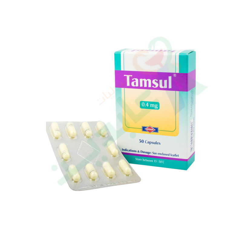 TAMSUL 0.4 MG 30 CAPSULES