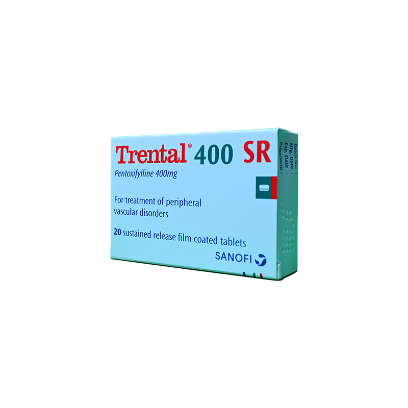TRENTAL 400 MG SR 20 TABLET