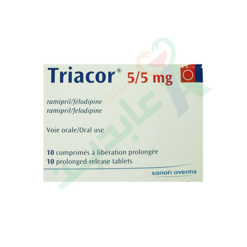 TRIACOR 5/5 MG 10 TABLET--