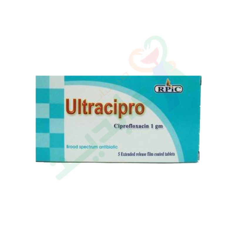 ULTRACIPRO 1 GM 5 TABLET--