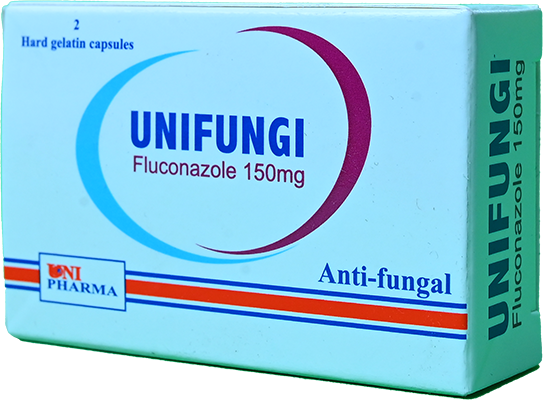 UNIFUNGI 150 MG 2 CAPSULES