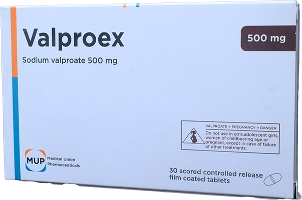 VALPROEX 500 MG 30 TABLET